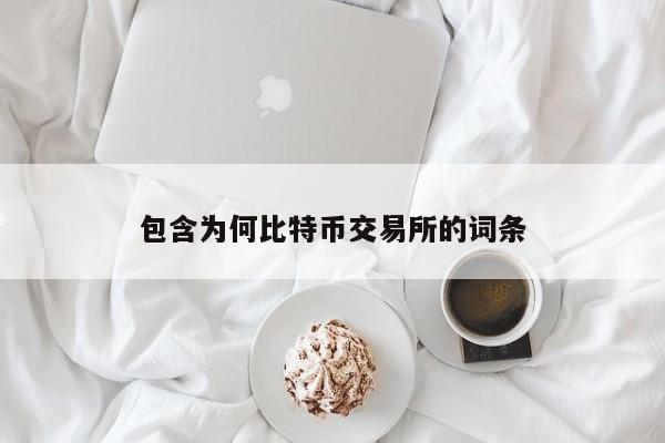 包含为何比特币交易所的词条