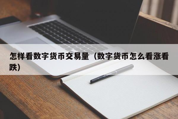 怎样看数字货币交易量(数字货币怎么看涨看跌)