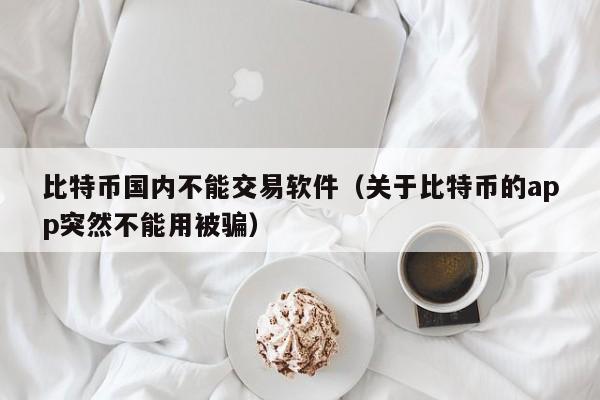 比特币国内不能交易软件(关于比特币的app突然不能用被骗)